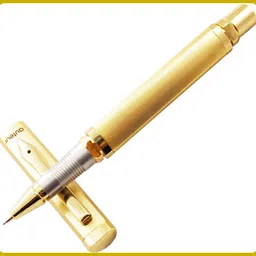 999 Gold Plated Triangular Luxury Writing Instrument for Business & Personal Use Ball Pen-image-32