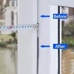 SYAMBABA 10 Meters Soundproof Window Sealing Strips No Internal Sound Card image 3