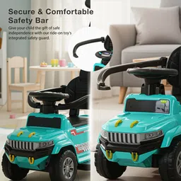 baybee Speedy Pro Baby Ride on Jeep Toys for Kids Push Car with Music & Light 1-4 Years Rideons & Wagons Non Battery Operated Ride On image 3
