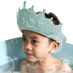 rbgiit Baby bath Shower Cap, Waterproof Bath Visor Hat for Eye & Ear wash Protection K0-picture-21