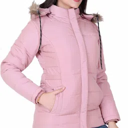 brazo Women Solid Parka Jacket image 3