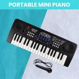 sacro Musical Sound Toys 37Key (Piano Keyboard) with Recording & Mic for Boy/GirlZ187 Musical Sound Toys 37Key (Piano Keyboard) with Recording & Mic for Boy/GirlZ187 Analog Portable Keyboard image 1