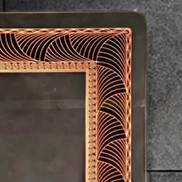 luminatri 18x24 Inch LED Wall Mirror Glass with Touch Sensor Lights for Home Decor Bathroom Mirror image 4