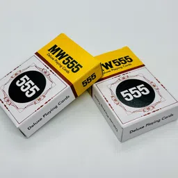 wizerdy MW 555 Mark Card Deck Set of 2 (Red) / MW 555 Marked Magic Playing Card image 4