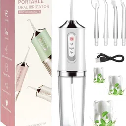 queue Portable Oral Irrigator | Dental Flosser for Teeth Braces & Gums-picture-23