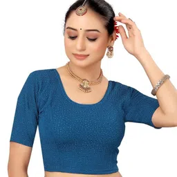 atibha fashion Round Neck Women Blouse-picture-31