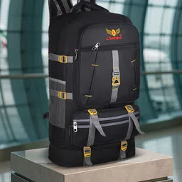 livshine Rucksack For Hiking Trekking And Travel - Unisex Rucksack - 60 L (Black) Rucksack - 60 L-picture-11