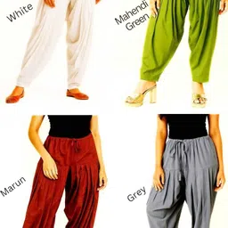 rohini Pure Cotton Solid Women ["Multicolor"] Salwar image 2