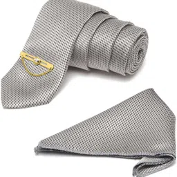 MUTAQINOTI Silk Tie Pin Set image 4