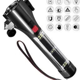 glowish SUPER FAST CHARGING SOLAR WITH ELECTRIC WITH HAMMER AND CUTTER Torch-picture-17