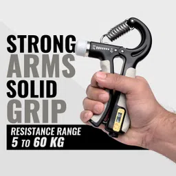 slovic 0.5 kg Resistance Band & Hand Grip Workout Combo | Natural Latex Band with Door Anchor Home Gym Combo image 3