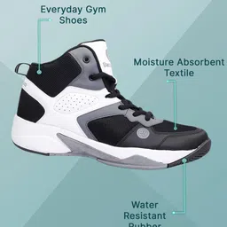 bacca bucci Basketball Shoes - WAGER Training & Gym Shoes For Men image 3