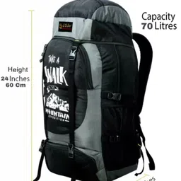 sd star #RUCKSACK#GREY_14 Rucksack- 70 L image 5