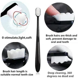 vyom Soft Toothbrush (1 Pcs) Ultra Soft Toothbrush image 5