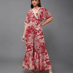 miss chase Printed Women Jumpsuit image 2