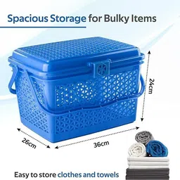homestic Plastic Storage Basket image 5