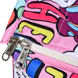 BMAP Quilted 3 Layered Foldable Saree Covers/Clothes Storage Bag Blended Cotton Laundry Bag image 2