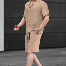 tripr Shirt Regular Shorts Co-ords Set image 3