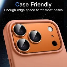CASEKOO Back Camera Lens Ring Guard Protector for iPhone 17 Pro image 4