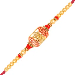 vivastri Thread 1112-1113-1119RKG Gold Rakhi Set image 3