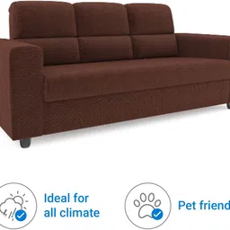 westido Comfort King Fabric 3 + 1 + 1 Sofa Set image 3