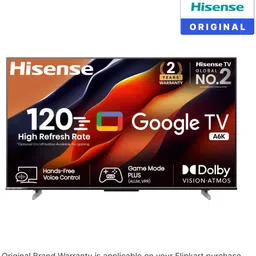 hisense A6K 139 cm (55 inch) Ultra HD (4K) LED Smart Google TV with Hands Free Voice Control, Dolby Vision & Atmos and 120 High Refresh Rate Mode image 2