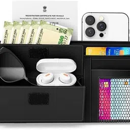 fedus Premium Car Sun Visor Organizer Car Organiser and Storage Car Do Car Multi Pocket-picture-13