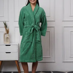 creeva GLADE GREEN Medium Bath Robe-picture-12