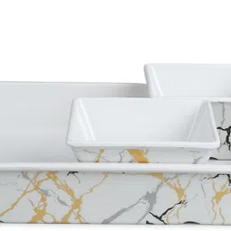 Pack of 40 Melamin Bataniya Triple Coated 18-Piece Dinner Set, meticulously crafted to elevate Dinner Set image 4