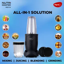 pigeon NUTRI MASTER 400 W Juicer Mixer Grinder image 3