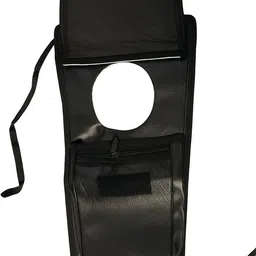 motogenix Mobile Holder black universal bike tank cover for all bikes models Strap Honda, TVS, Bajaj, Mahindra, Hero Universal For Bike Bike Tank Cover image 2