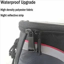 gymisa Bicycle mobile phone Bag Waterproof Front Frame Sensitive Touch Screen Bicycle Phone Holder image 3