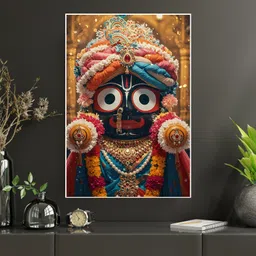 art recall jagannath poster Photographic Paper image 3