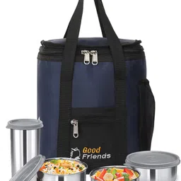 good friend Lightweight Tiffin Storage Bag for office school carrier bags Waterproof Lunch Bag image 5