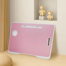 shree hari quality first Portable & Foldable Study Table for Kids | Work from Home Table | Sturdy Design Wood Portable Laptop Table image 4