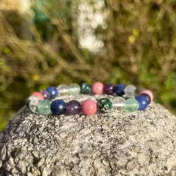 Crystal Agate, Crystal, Jade, Quartz Bracelet-image-2