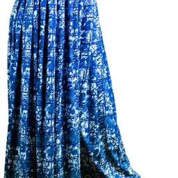 usman enterprises Pack of 2 Women Regular Fit Black, Blue Lycra Blend Trousers image 3