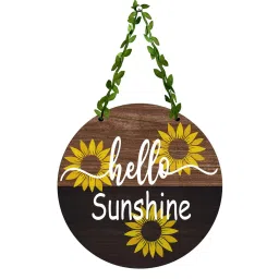 Multicolour Engineered Wood Wall Hanging by Suveharts image 2