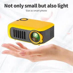 Techdash PROJECTOR Full HD Led Portable Projector 1000 lm LED Corded Portable Projector image 4