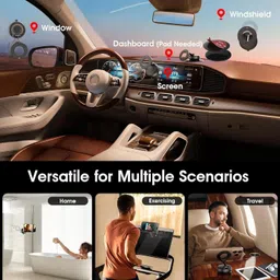 bufona Car Mobile Holder for Magnetic, Anti-slip, Dashboard, Windshield image 4