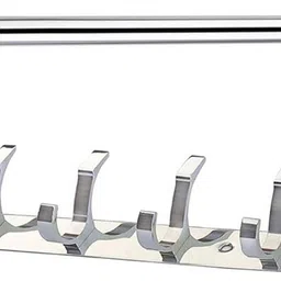 urim Stainless Steel Towel Rod/Hanger (24 Inch - Rod) (30 CM - Hanger) 24 inch 2 Bar Towel Rod-picture-11