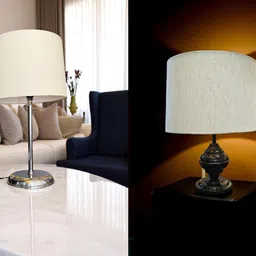 autowhrib Classy Table Lamp 46 cm, Textured Shade Hand Crafted Lamp Table Lamp-picture-12