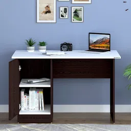 redwud Henry Laptop Table/ Study Desk Engineered Wood Study Table image 1