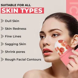 qpt Ice Roller Facial Massager | Skin Tightening & Glow Booster image 3