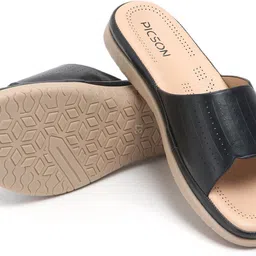 picson Women Extra Soft Cushioned Slide Sandals for Ultimate Comfort Flats Sandal image 5