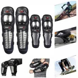 probiker Knee Guard, Elbow Guard Free Black image 2