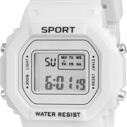 digilifehub Digital Watch - For Boys & Girls DG0164 Digital new trending silicone unique WHITE sport watch Digital Watch-picture-10