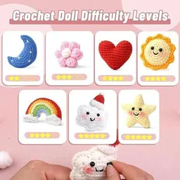 xeekart DIY Crochet Kit – 7-Piece Beginner Set with Tutorials image 4