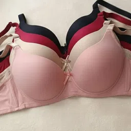 hanu Pack of 2 Women Push-up Lightly Padded Bra image 2