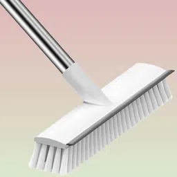vayntex Double to Single White Ceramic Clean Broom Microfibre Wet and Dry Brush image 1